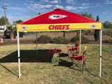 Los Angeles Chargers Checkerboard Tailgate Canopy - Buy at KHC