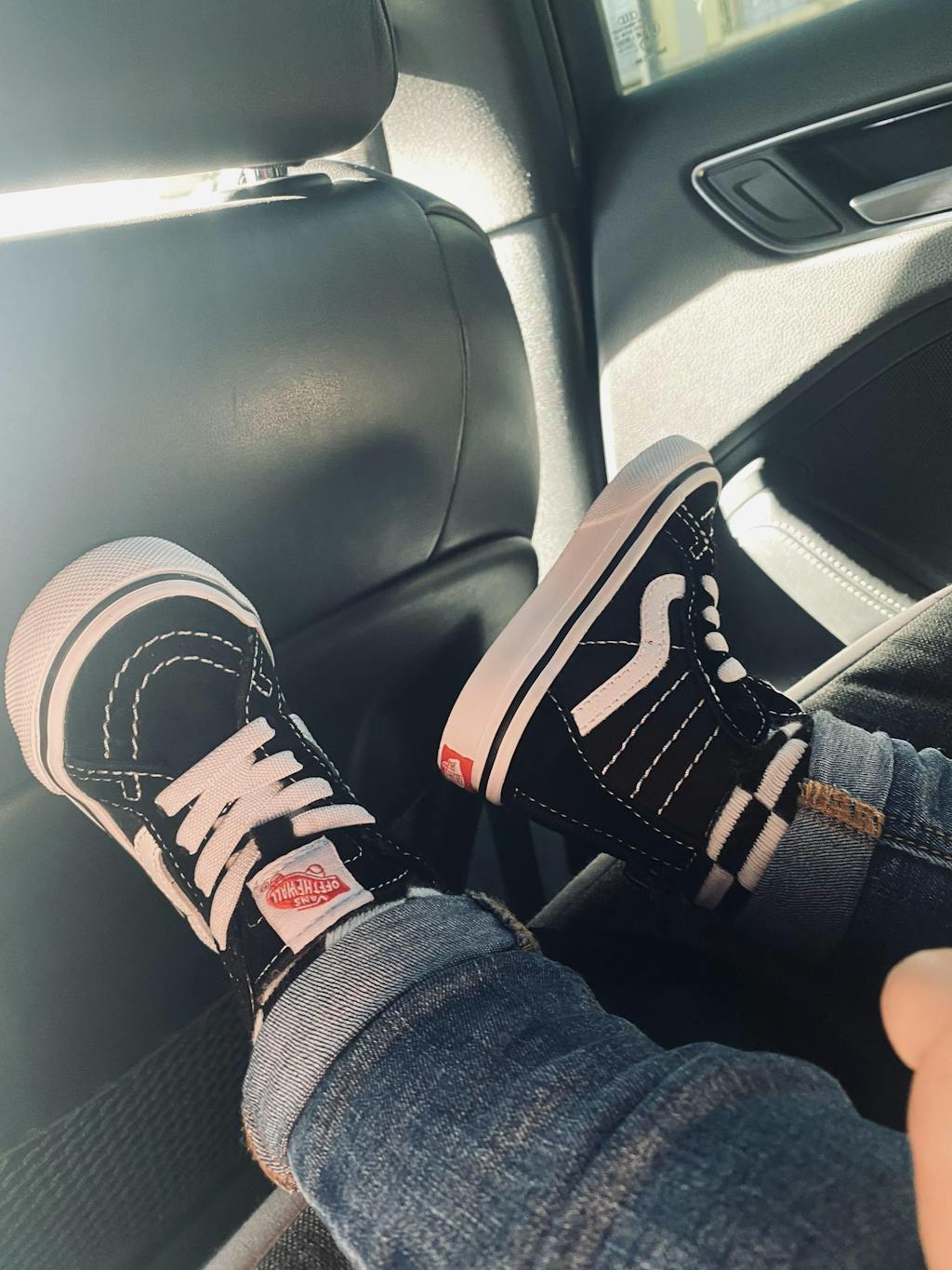 Vans SK8-Hi Zip Pretas e Brancas