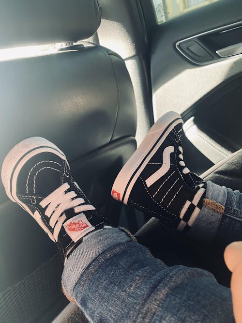 Vans SK8-Hi Zip Pretas e Brancas