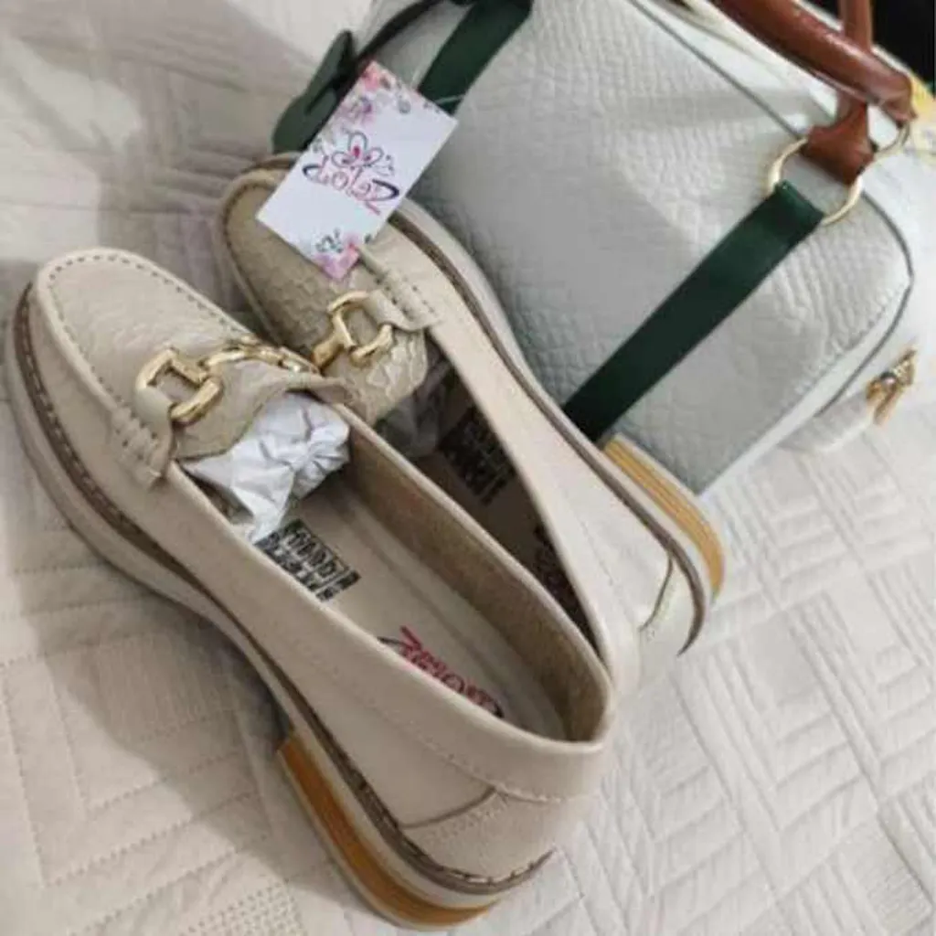 Casuales en cuero para dama SM