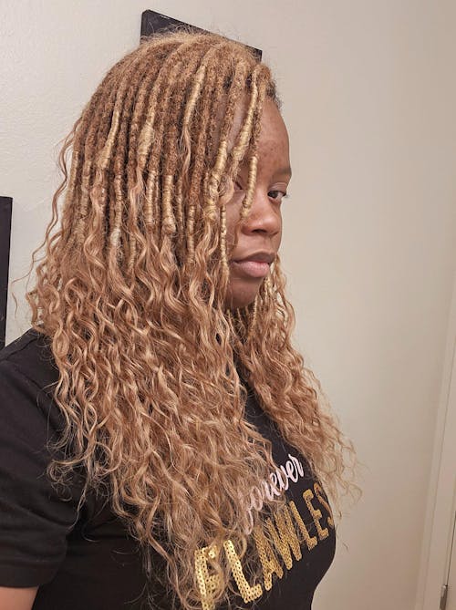 #27 Honey Blonde Bulk Human Hair For Braiding Brown Water Wave Human Hair Bundles No Weft Bundles For Women Hair Extensions