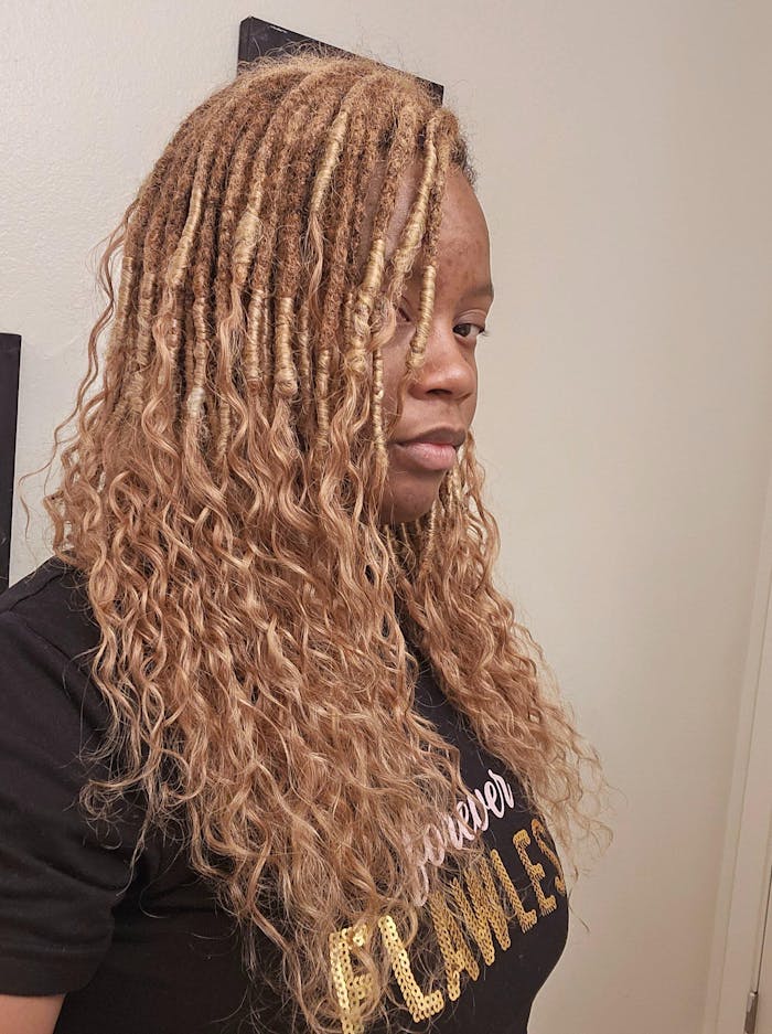 #27 Honey Blonde Bulk Human Hair For Braiding Brown Water Wave Human Hair Bundles No Weft Bundles For Women Hair Extensions