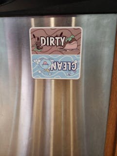 Pokemon Magnet - Clodsire Quagsire Wooper Dishwasher