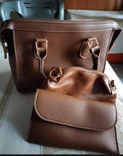 Olive Bag Set of 3 Brown