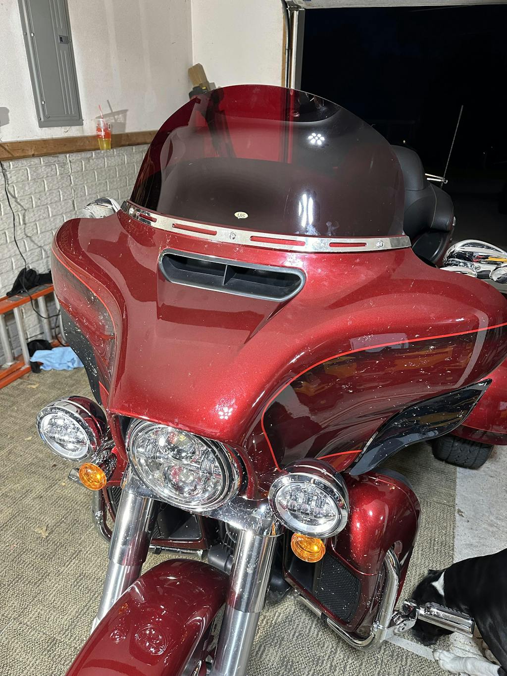 LRS Ultra Recurve Windshield for Harley Davidson Touring Model SALE