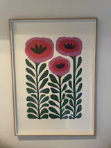 Retro Poppy, Print