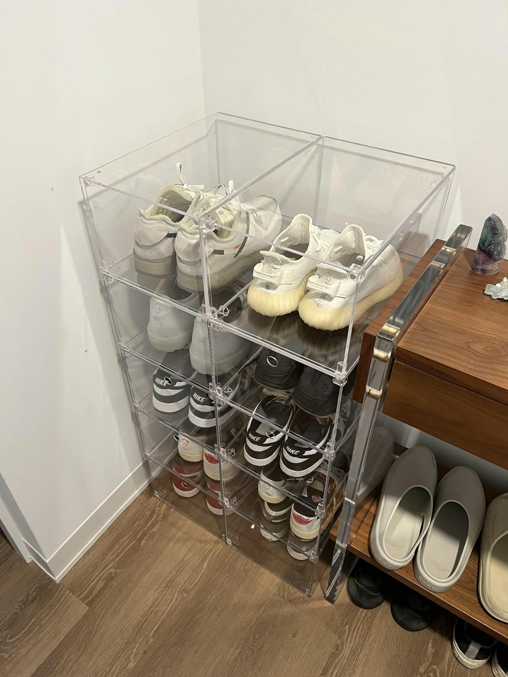 Premium Acrylic Shoe Display Case Looksee Designs