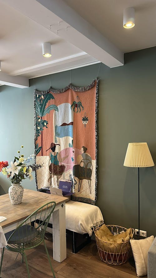 Wandkleed Palm Breeze Brunch