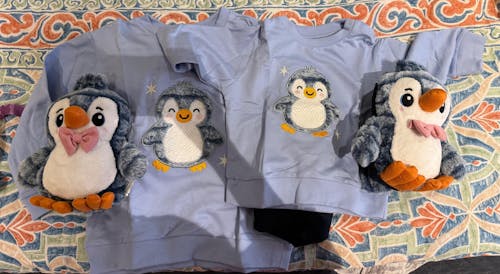 Frosty Hugs Penguin Snuggle Set (Toy included)