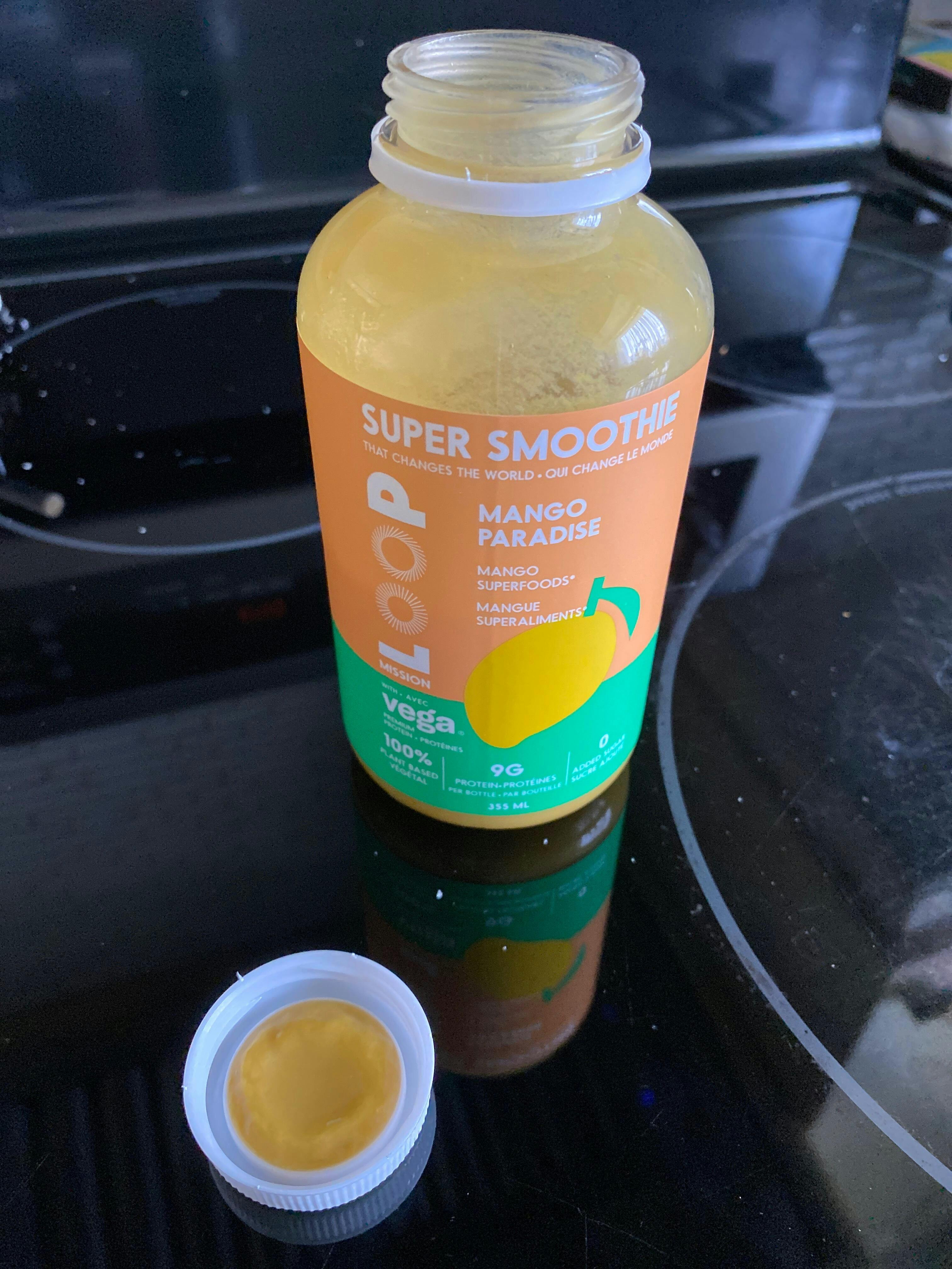 MANGO PARADISE 355ml - Protein Cold-Pressed Smoothies - LOOP Mission