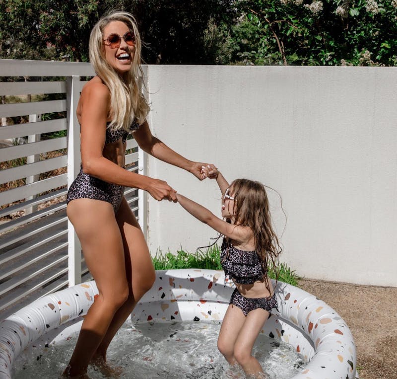 Pool Buoy Inflatable Pool - Terrazzo