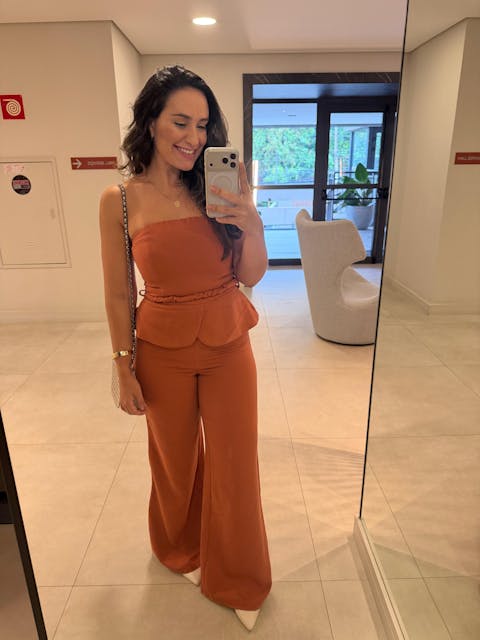 Macacão De Alfaiataria Tomara Que Caia Liz