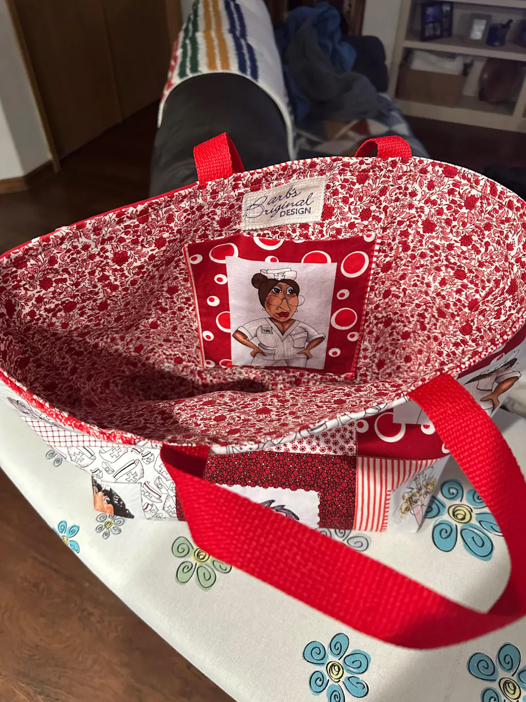 Nifty Nurses Fabric Panel