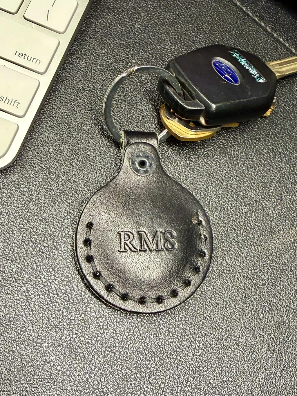 The AirTag Keyring - Black