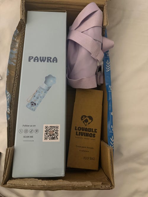 PAWRA – 18oz Premium Double Wall Stainless Steel Dog Water Bottle | Leak-Proof, Zero Waste, All-Season