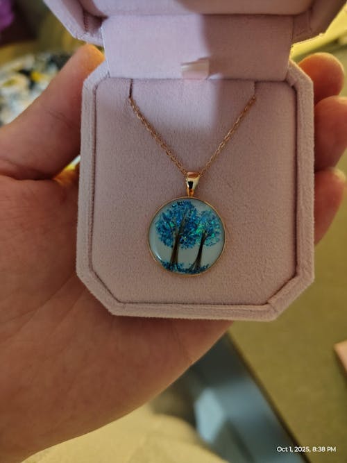 LifeTree: Breastmilk & Baby Hair Necklace