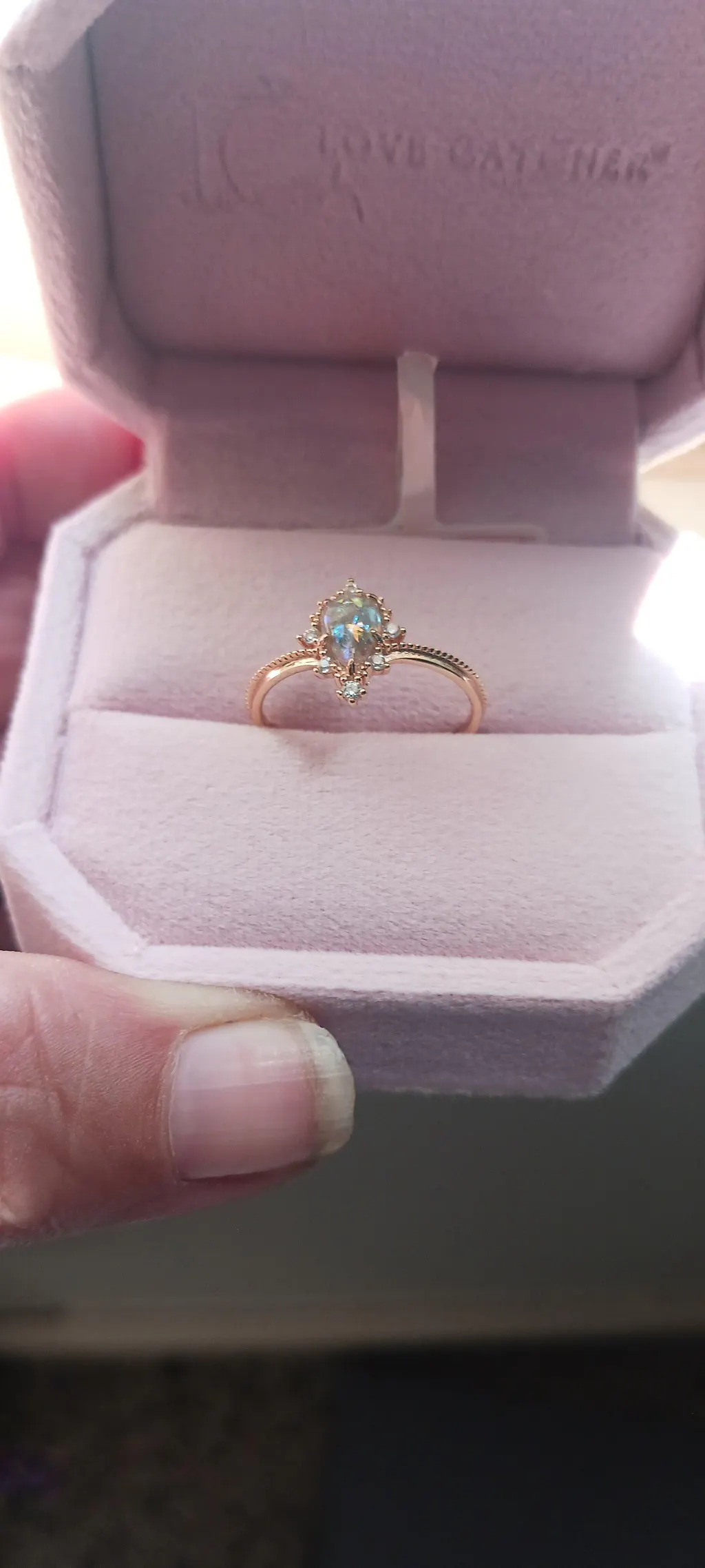 Customized listing for sterling silver ashes ring