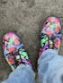 Artist Palette Paint Splatter Vegan Friendly Boots