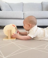 Montessori Spinning Drum with Mirror