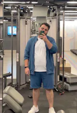 Conjunto Deportivo con Short- Hombre Plus Size