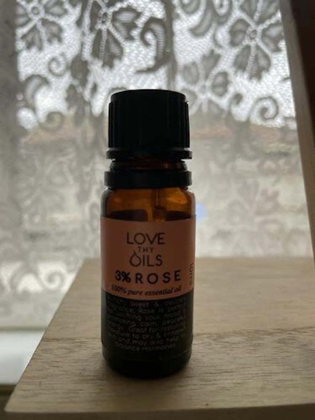 Rose 3 Essential Oil in Jojoba Oil 10ml Love Thy Oils
