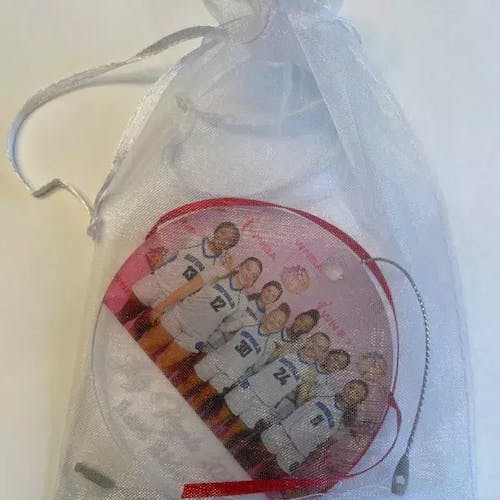 Custom Favorite Song - Personalized Acrylic Ornament with Photo - Christmas Gift for Her Him