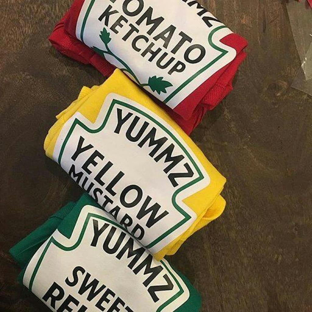 Twins Matching Halloween Costume - Onesie Babysuit - Halloween Gift For Baby Twins Triple