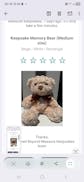 Keepsake Memory Bear (Medium size)