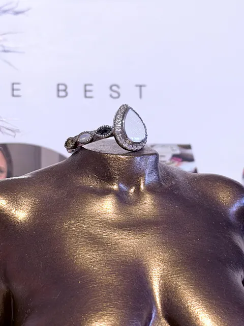 Princess Pear Breastmilk | Memorial Keepsake Ring