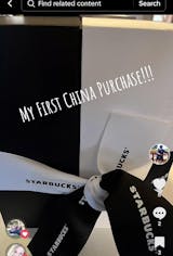 Starbucks Black & White Diamond Dion Stainless - China Overseas – Starbies  Rules Everything