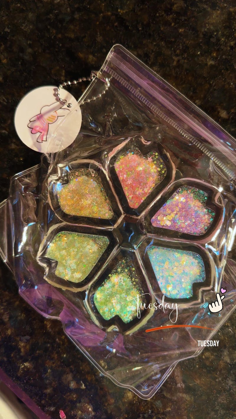 Holographic Crystal Heart Squishy: Handcrafted Stress Relief
