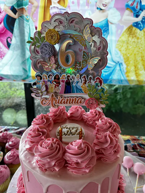 Princess Cake topper