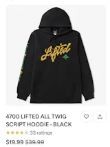 W.O.W. X LRG LIFTED CYCLE OF AZEROTH HOODIE - BLACK | LRG Clothing