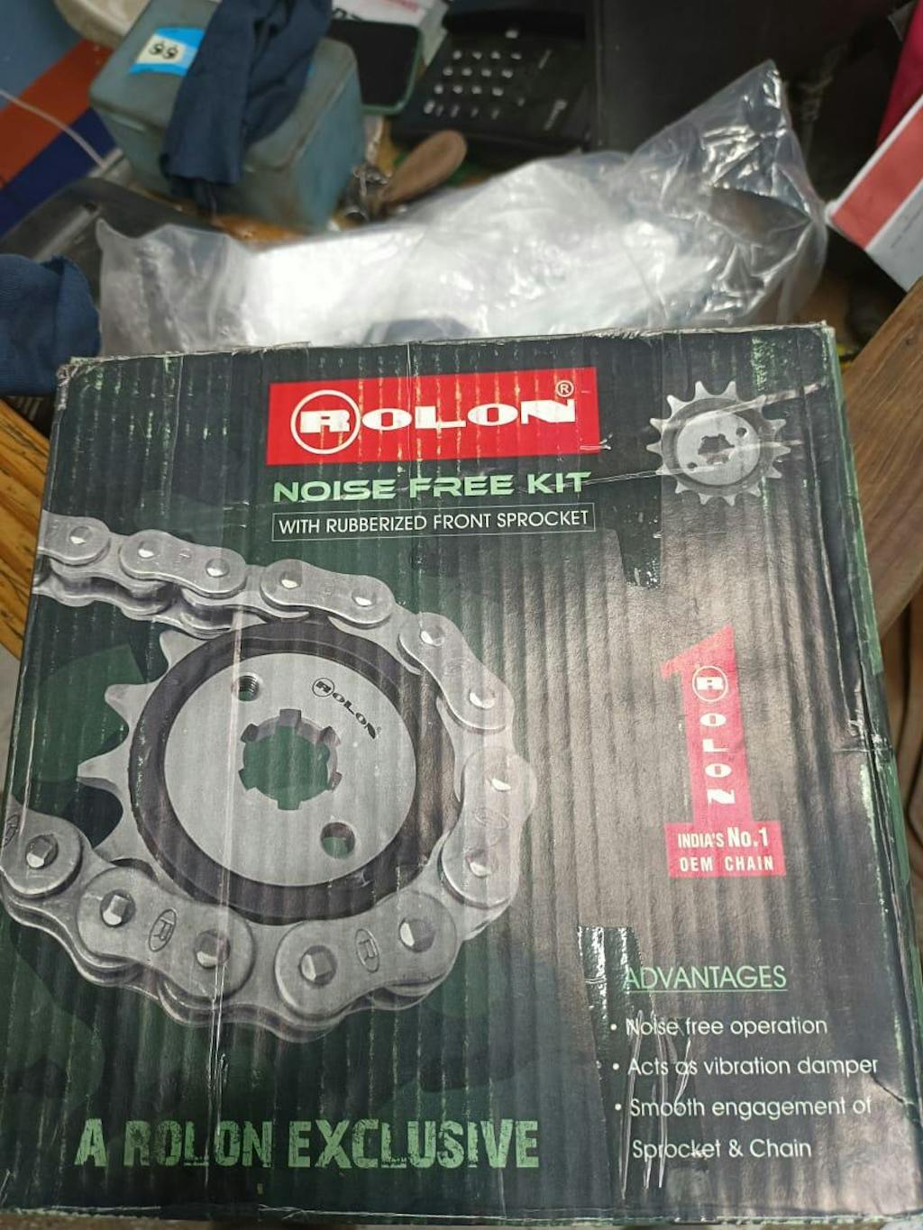 Yezdi Adventure / Roadster Rolon Chain Sprocket Normal Kit LRL Motors