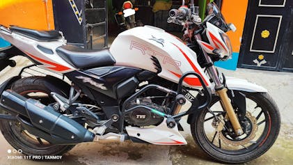 160 4v bs6 apache 200 original exhaust price