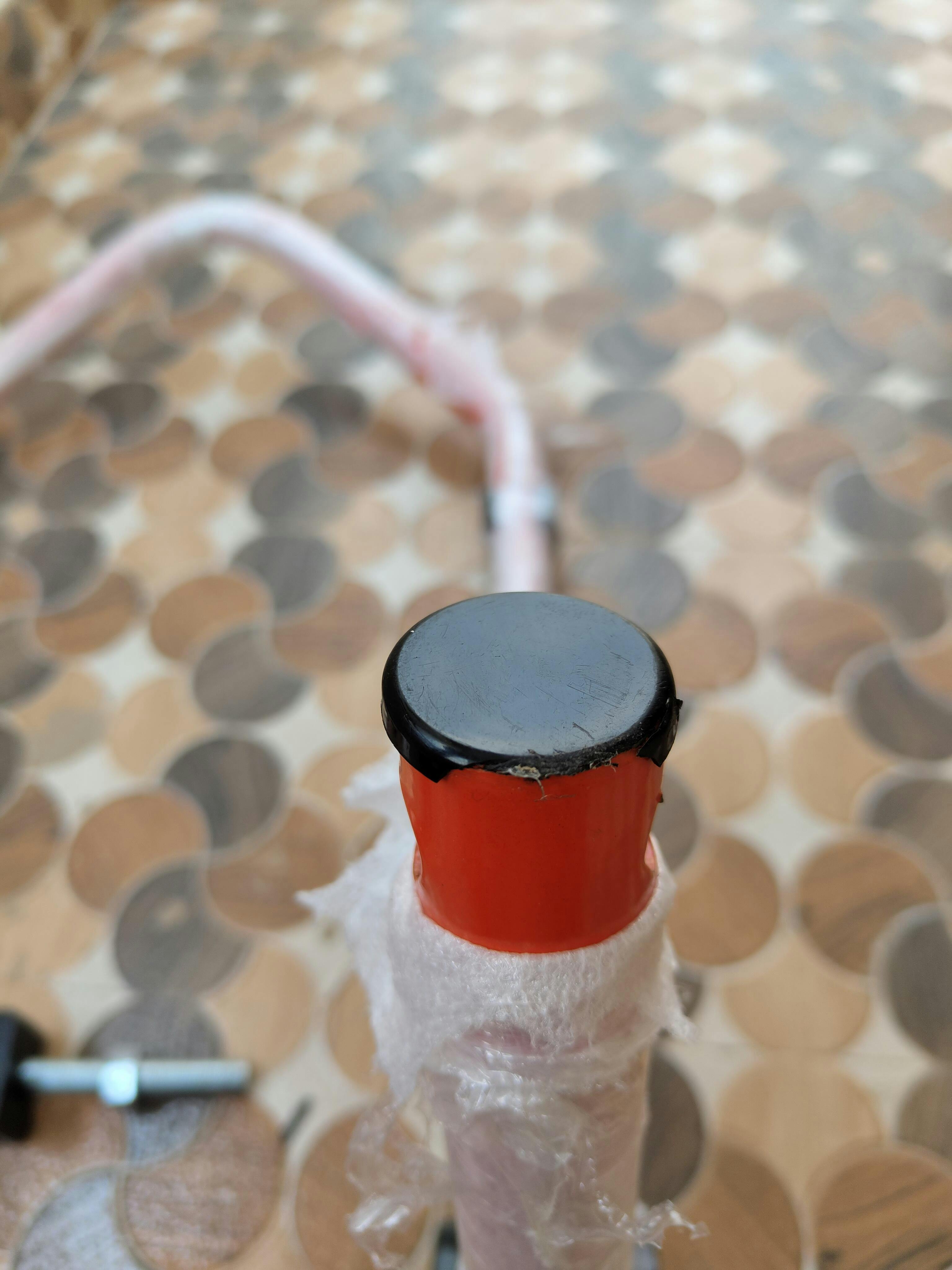 KTM Adventure 390 with Bent pipe Red Rooster Performance Exhaust LRL