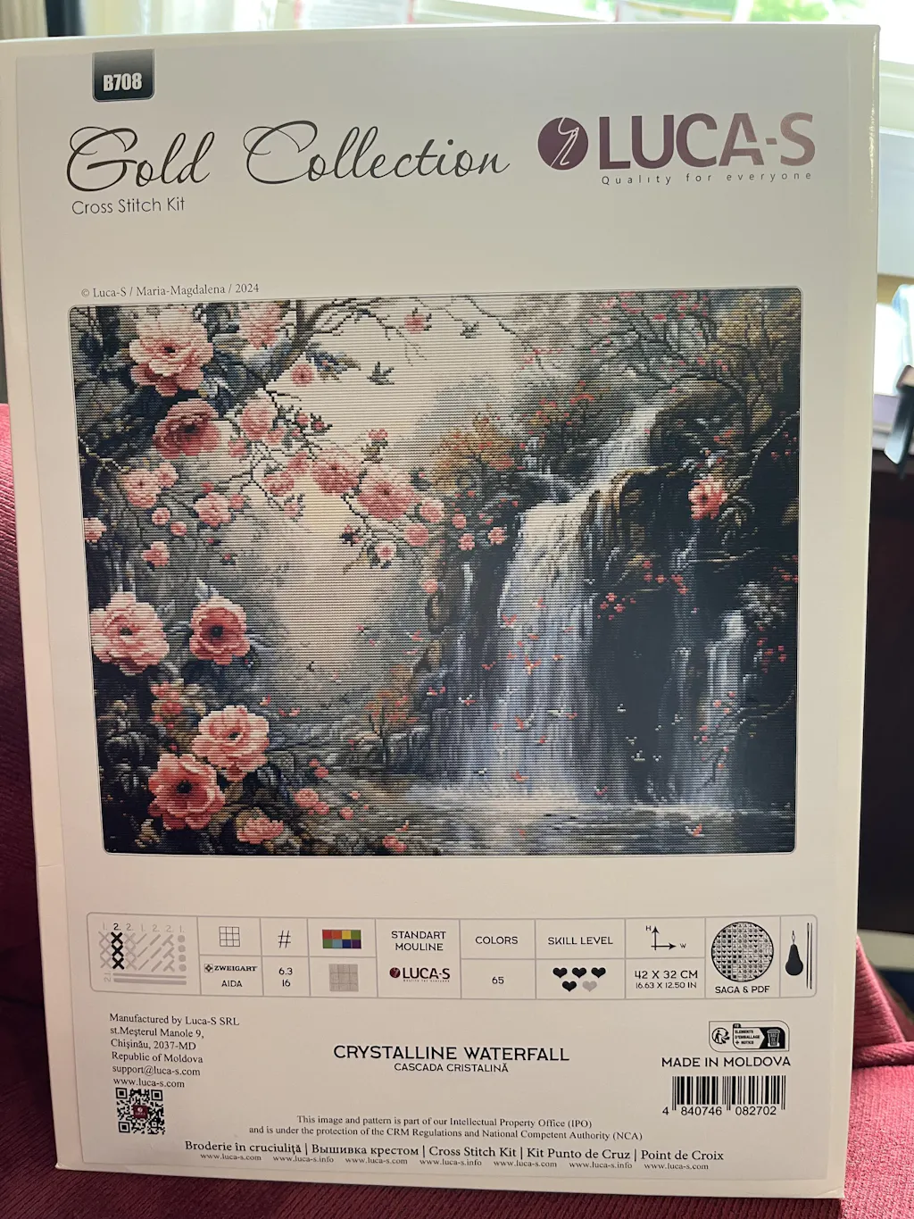 Mystery Cross Stitch Kit - Silver Edition – Luca-S