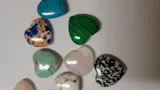 10/20/30PCS Heart-Shaped Natural Crystal Stones – 20mm Amethyst, Agate & Mineral Specimens for Healing & Decor