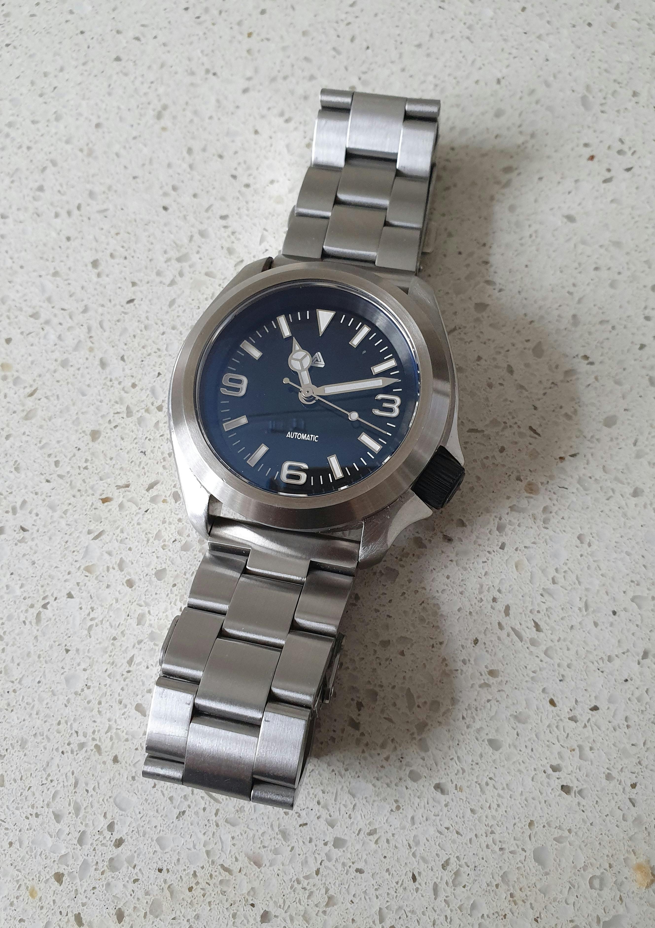 Seiko explorer clearance dial