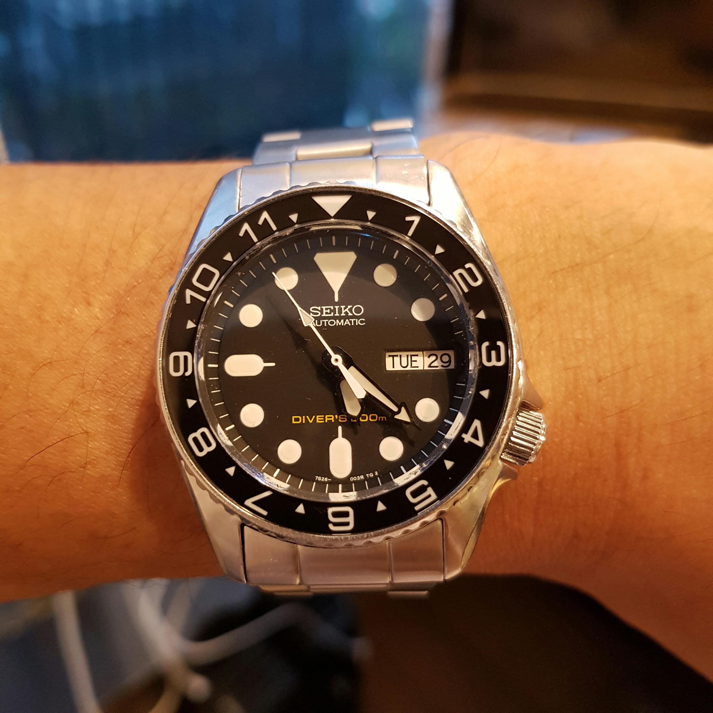 Skx013 bezel clearance insert size