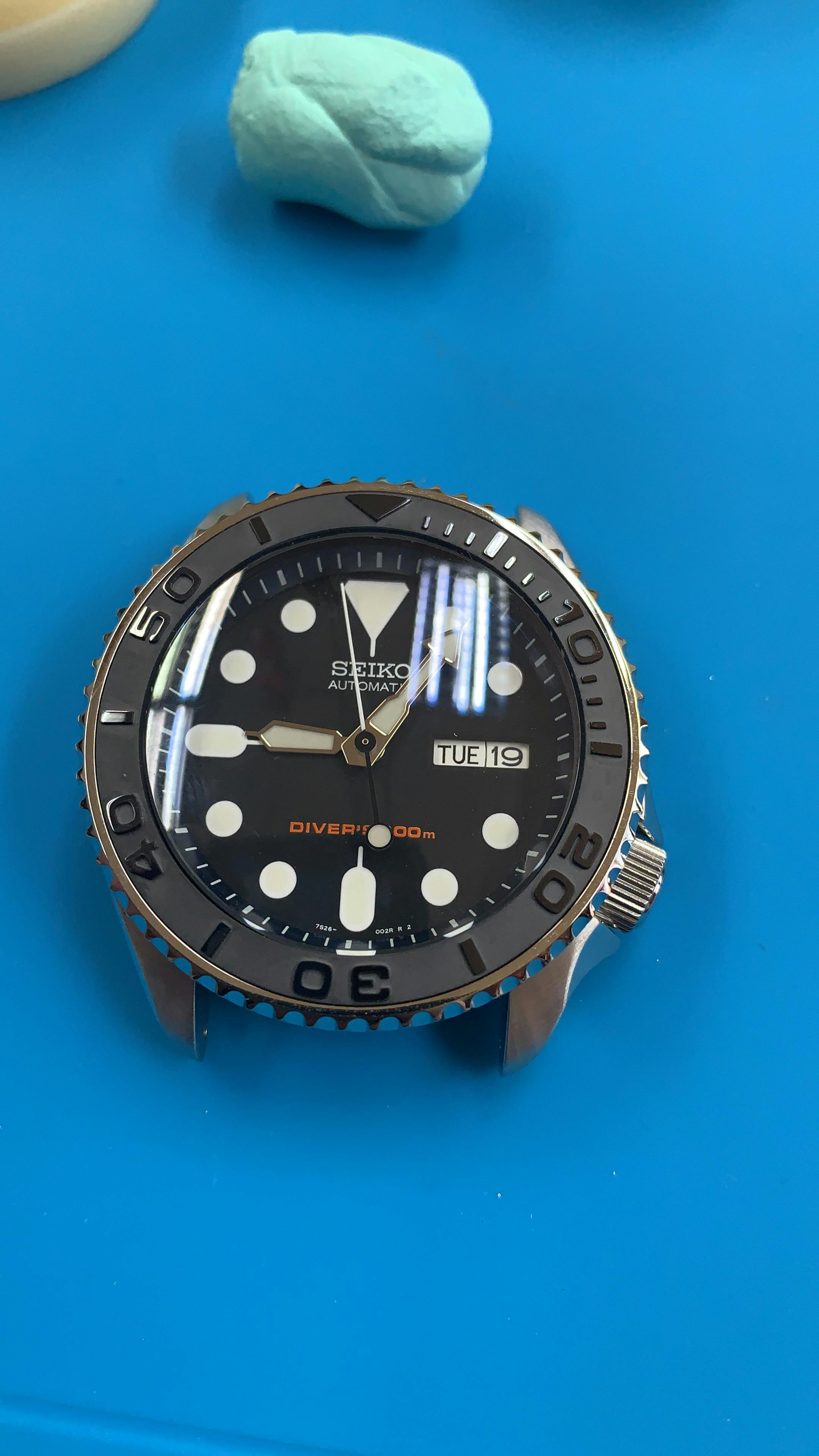 Skx007 hot sale ceramic bezel