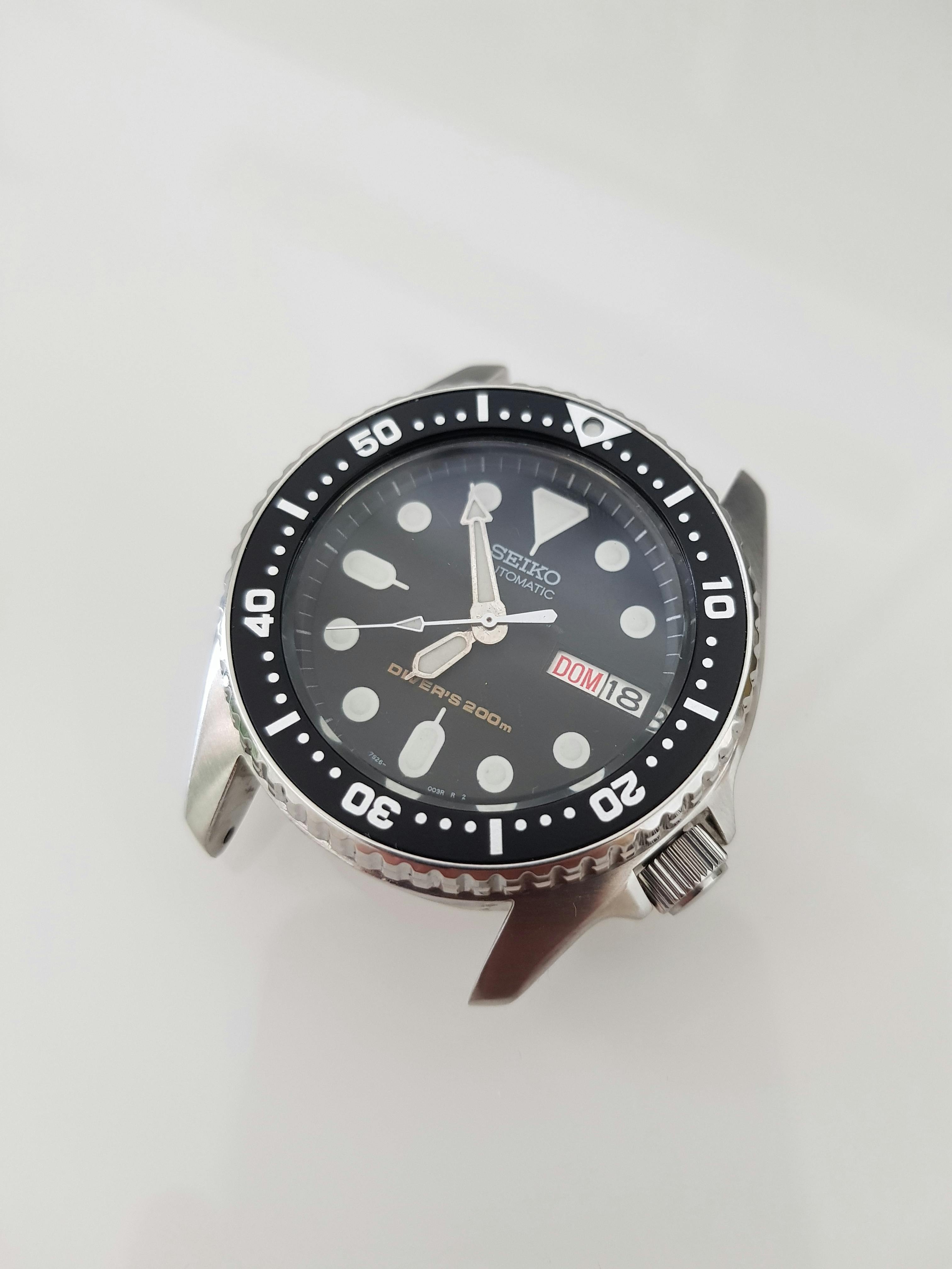 SKX013 Original Bezel & Insert - Black | Lucius Atelier