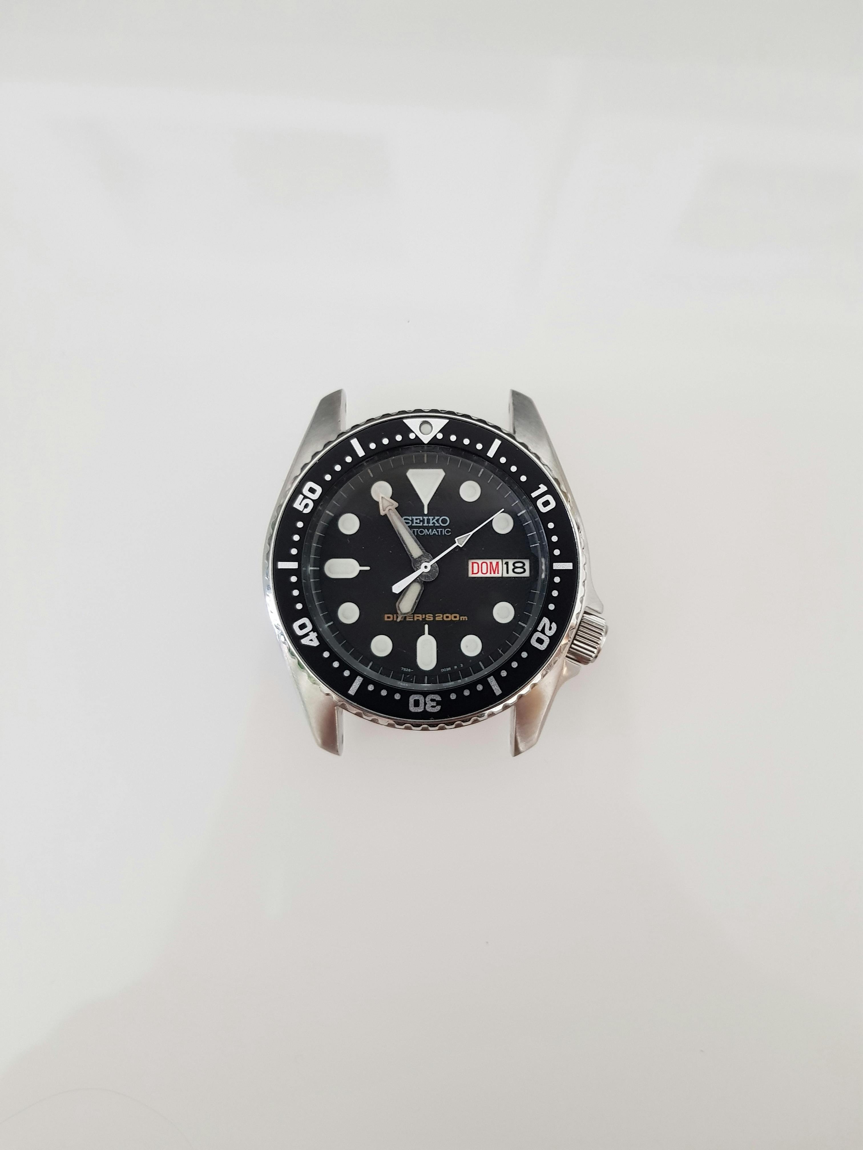 SKX013 Original Bezel & Insert - Black | Lucius Atelier
