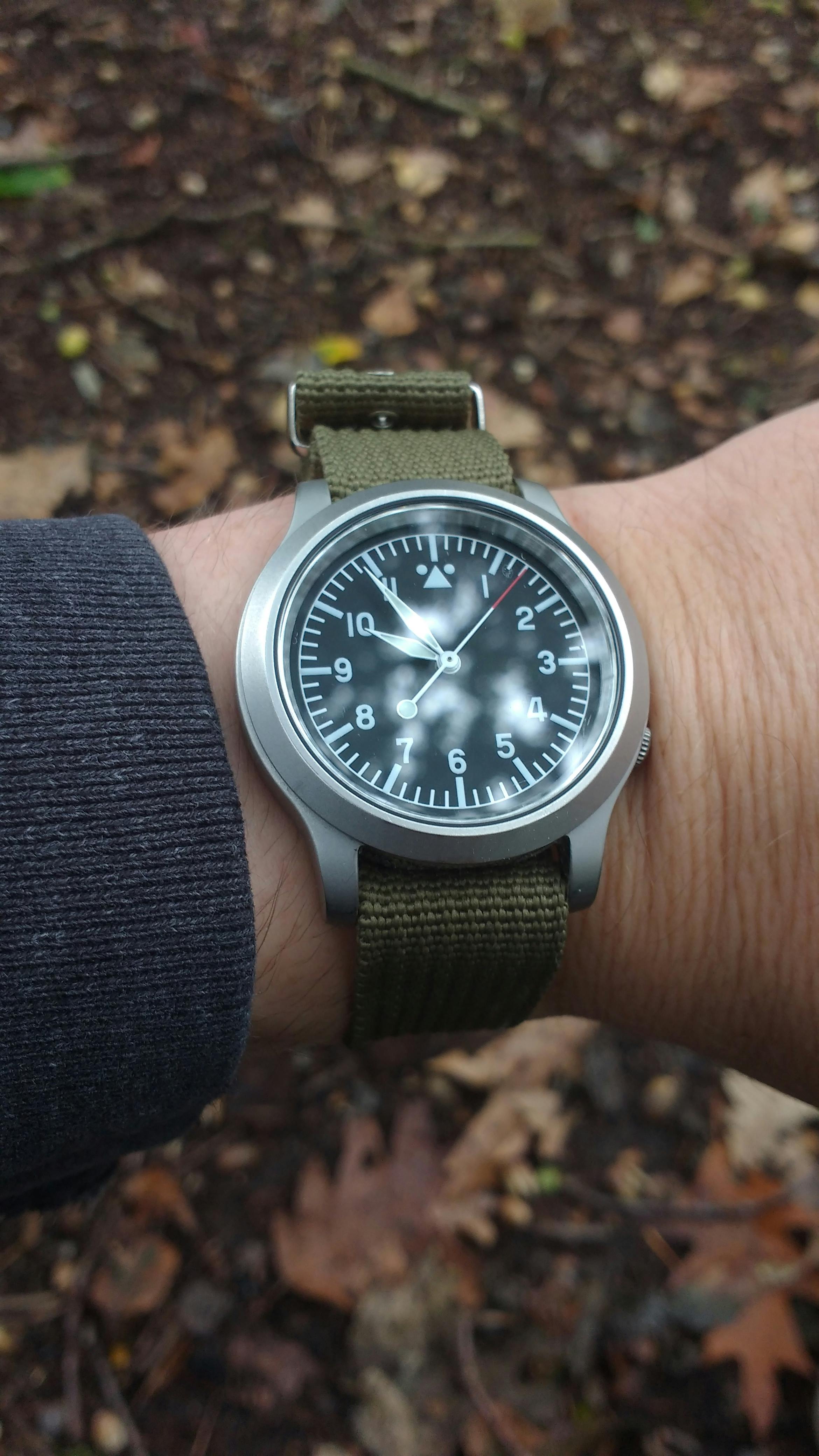 Seiko hotsell flieger snk