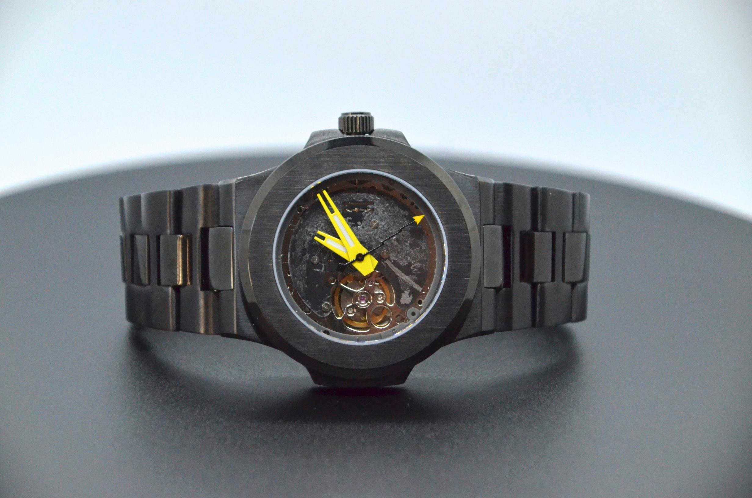 WTS] Custom 42mm lefty build with laser cut dial and chapter ring. New Seiko  NH38 inside. – WatchPatrol