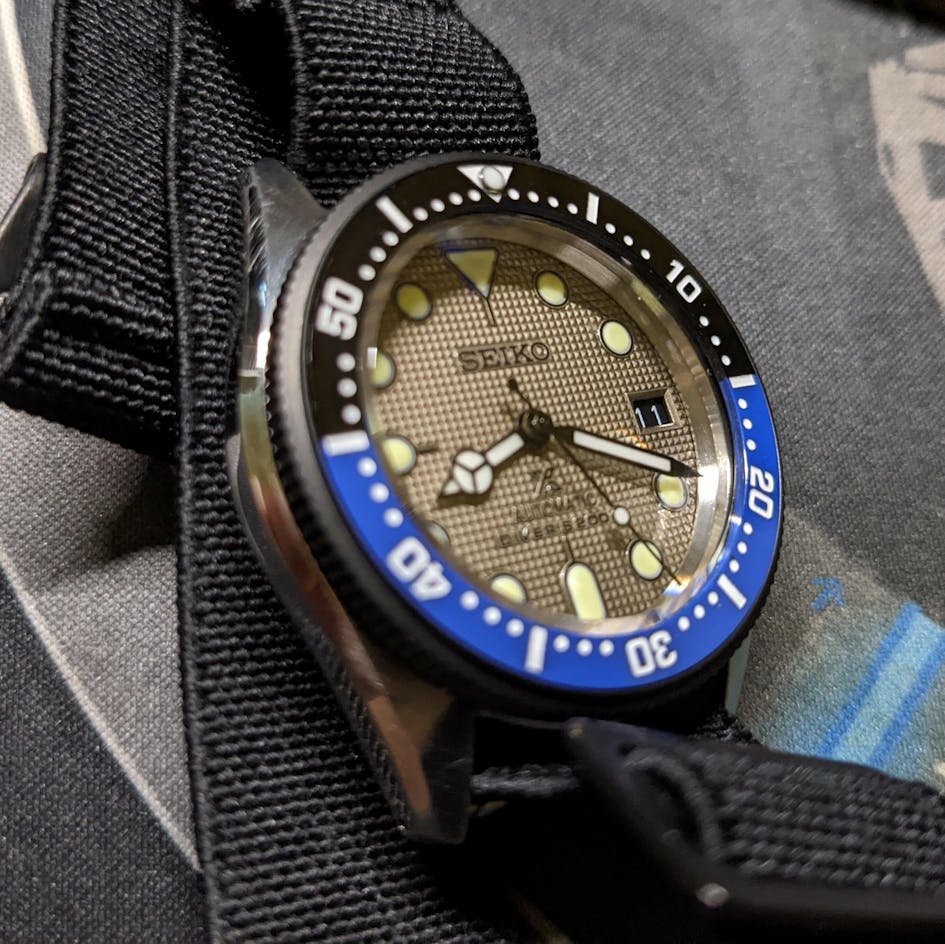 SKX013 Brushed Silver Chapter Ring - SEIKO Mod Part - Lucius Atelier