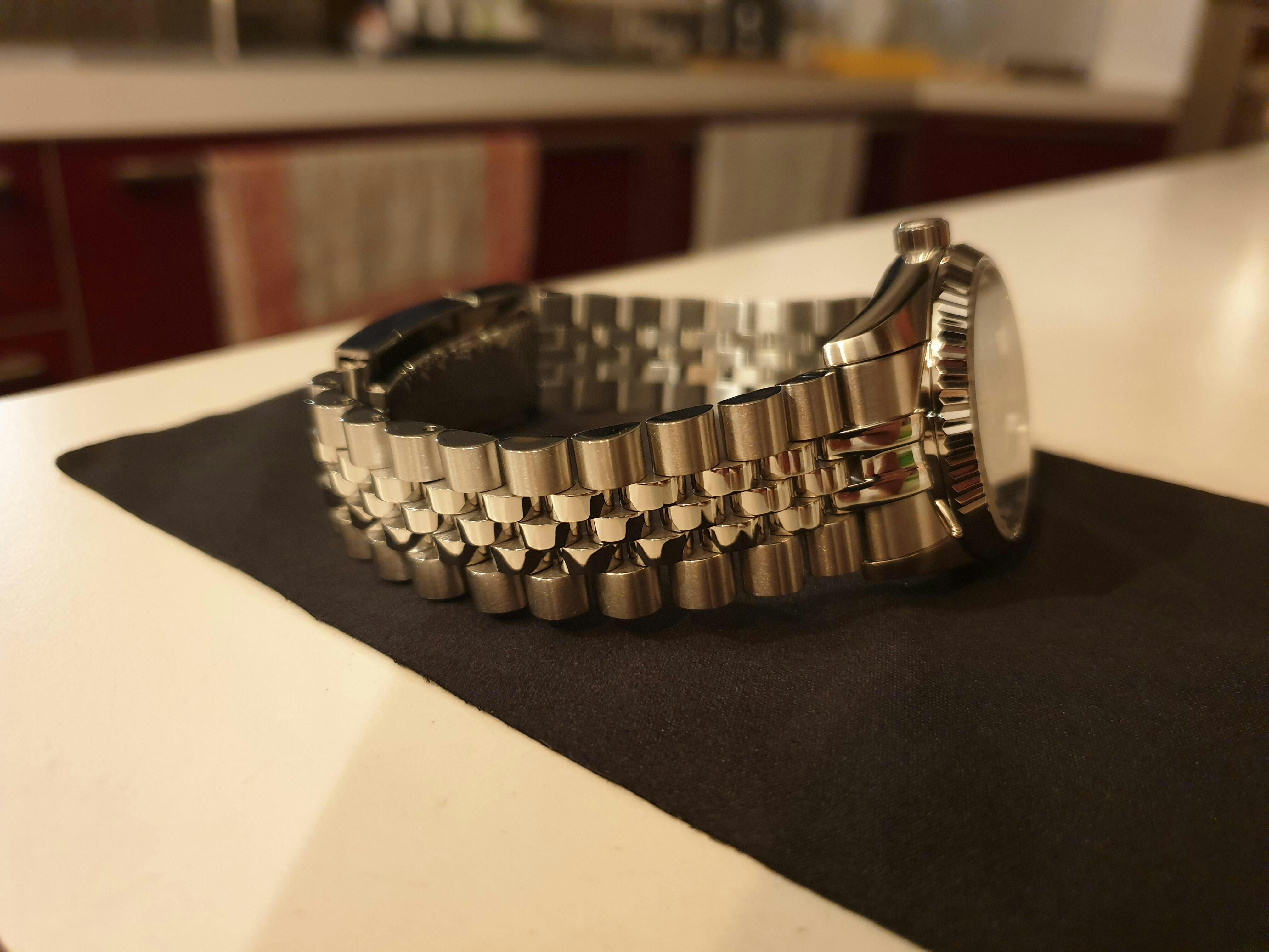 Genuine Swiss Army Stainless Steel Cavalier II 18mm Watch Bracelet | Total  Watch Repair - 001355