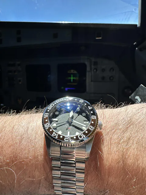 NH34 GMT Dial - Deep Diver | BGW9 - SEIKO Mod Part - Lucius Atelier