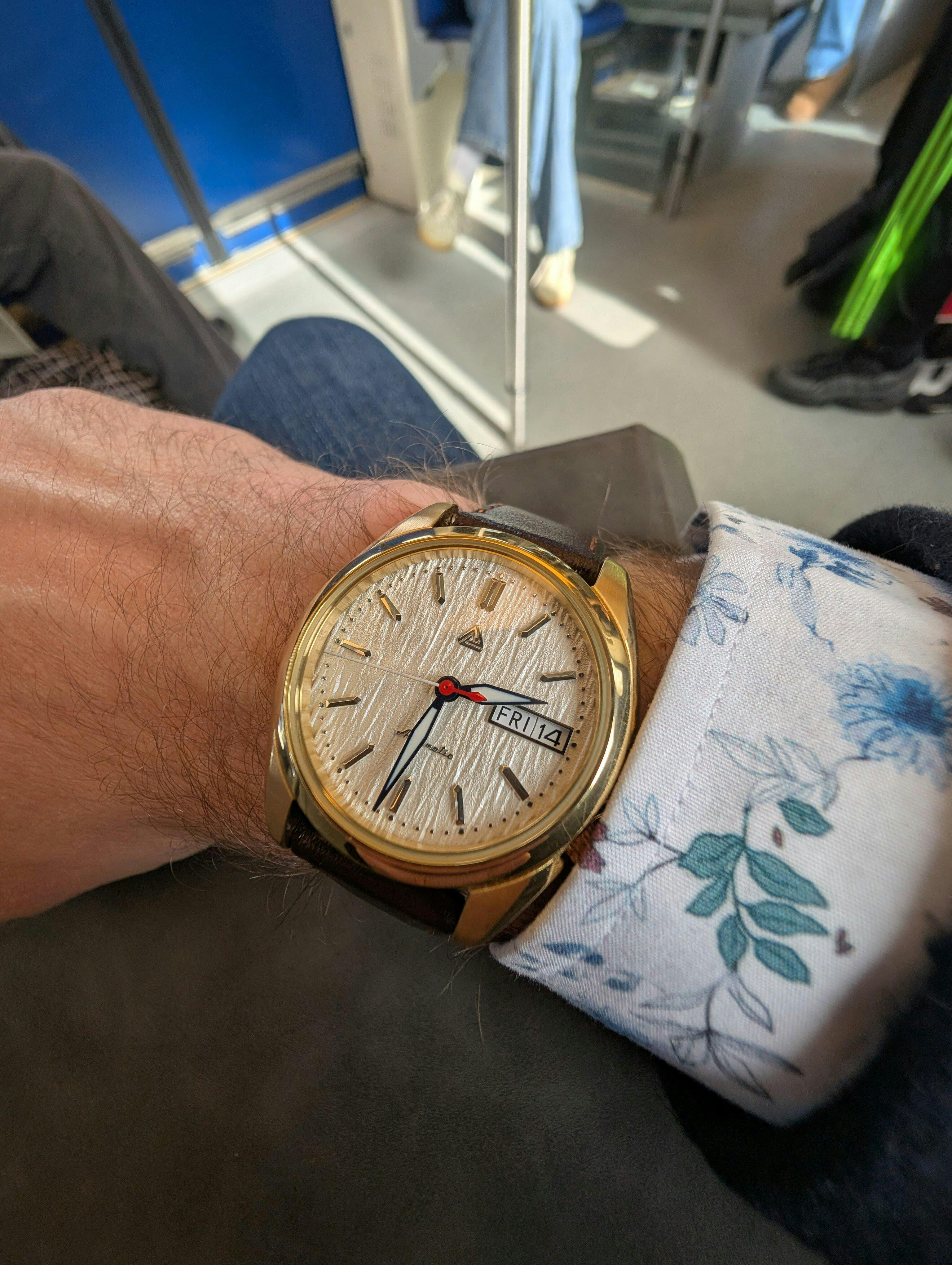 Shirakaba White Birch Tree Dial (Day Date) - Lucius Atelier