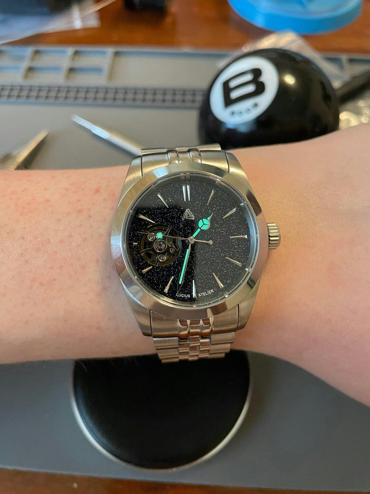 Stardust Dial V3 Open Heart | Lucius Atelier